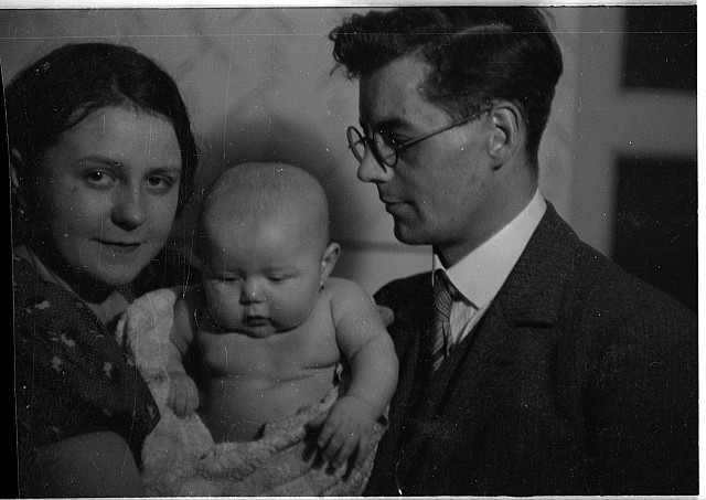 Eva Karlovská s rodiči   Eva Karlovská,Karlovský,Lída Šechtlová