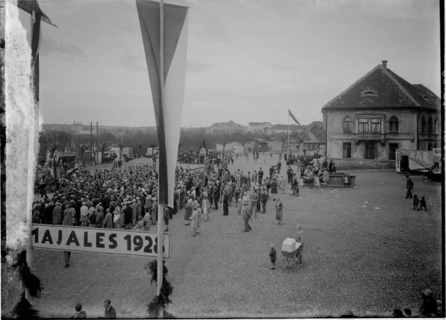Majáles 1928   slavnost,Tábor,tržní náměstí,majáles