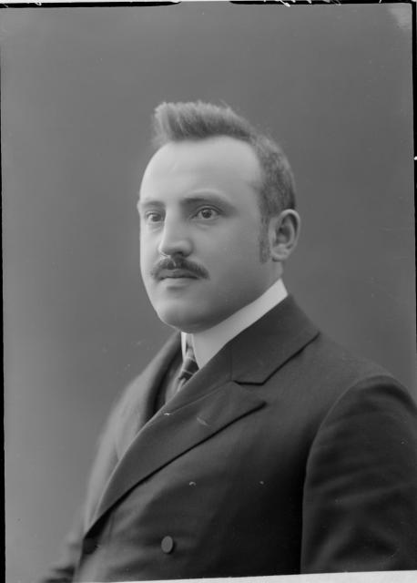 Profesor Jirásek 1910 reálka   portrét, profesor Jirásek reálka