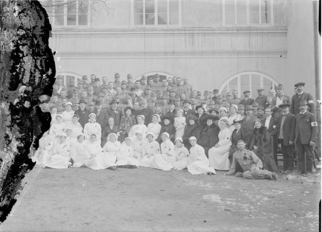 Lazaret   nemocnice,první světová válka
