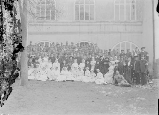 Lazaret 1914   nemocnice,první světová válka