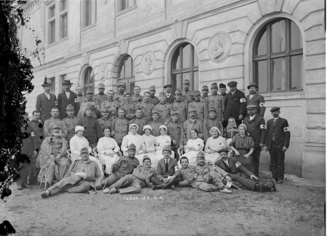 Lazaret, 15.10.1914   nemocnice,první světová válka
