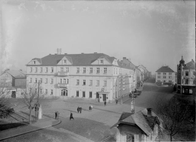 Grand Hotel 24.9.1927   Tábor,Grand Hotel,Křižíkovo náměstí
