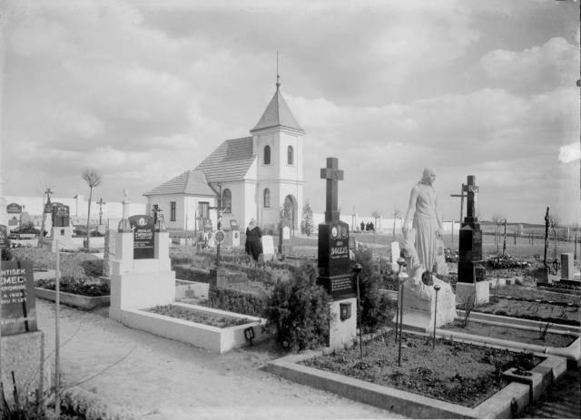 Čekanice-hřbitov 21.4.1929   hřbitov,Čekanice