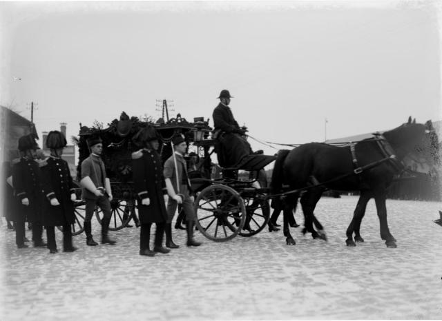 Pohřeb Dr. Tlamky 1922   pohřeb,Tlamka,událost