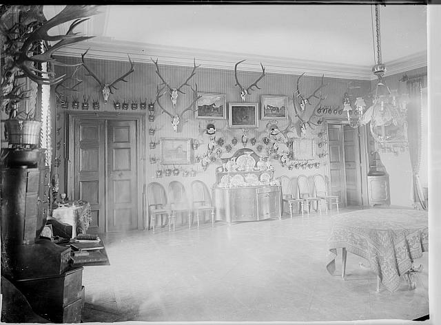   Na víku: Princ Rohan r. 1902 na Choustníku interier,zánek,Choustník,Rohan