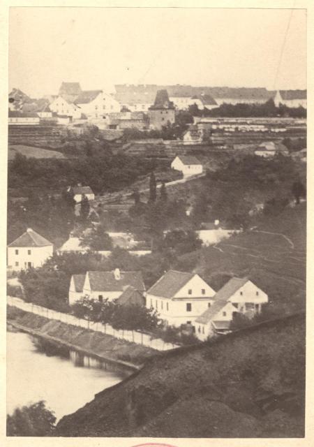 Tábor 1869, pravděpodobně od A.Seika   Tábor,Seik