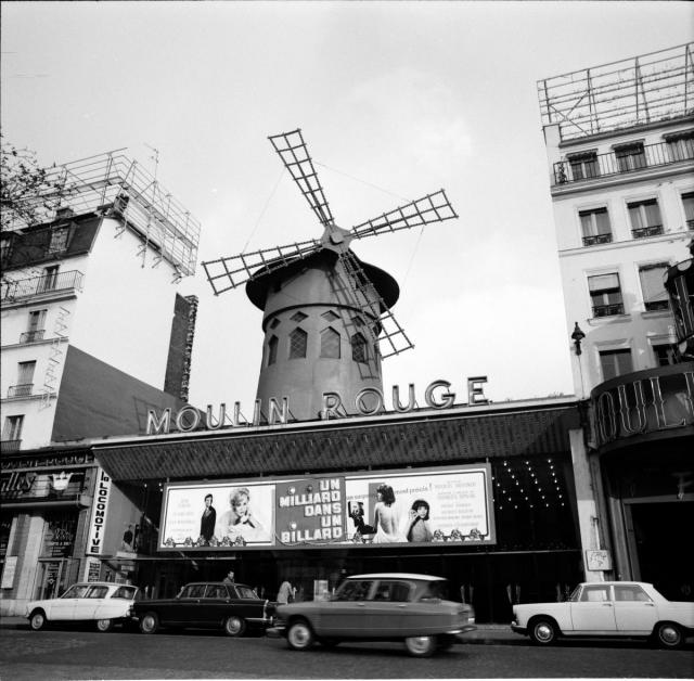 Paříž,Moulin Rouge   Paříž