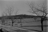 pohled na Choustník ze silnice z Radenína do Terezína