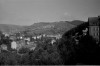 Jáchymov - pohled od restaurace Panorama na kopec "Na klobouku"