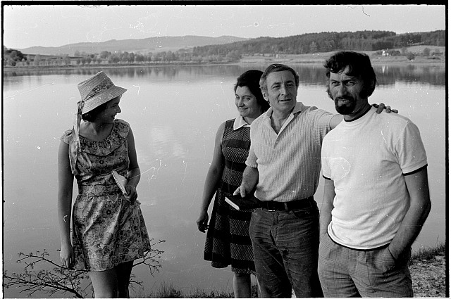 Jihočeské tažení 1971  Vladimír Tesař, František Peterka,Marie Šechtlová,Burgetová Jižní Čechy,