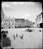 Žižkovo náměstí s radnicí čerstvě po Niklasově přestavbě z roku 1876