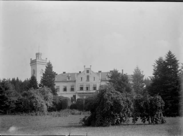 Zámek v Jistebnici okolo 1900   hrad,zámek,Jistebnice