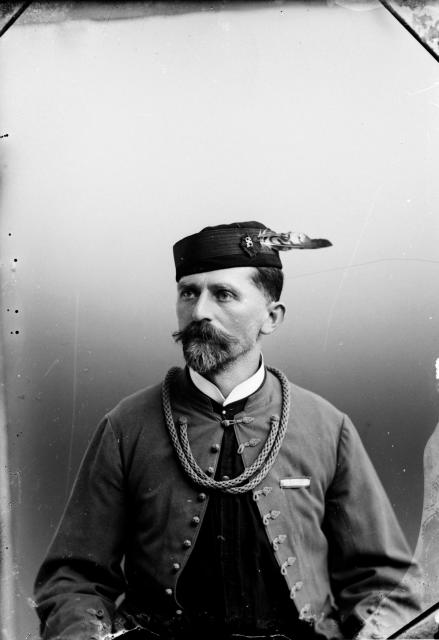 Jan Voseček (1851--1936), jednatel župy Žižkovy