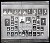 První absolventky kursu pro vychovatelky v Táboře 1909-1910, prasklé sklo