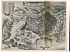 reprodukce mapy obležení tábora 1621
