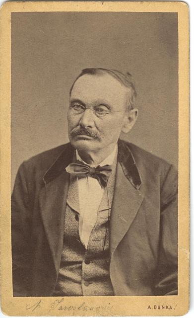 Josef Němec  1875 podle souboru k odhalení pomníku v muzeu Němcová,portrét,Josef Němec