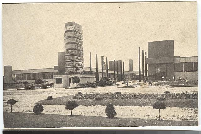 Pohlednice z výstavy 1929  Zapůjčil k digitalizaci Z. Flídr pohlednice,celek