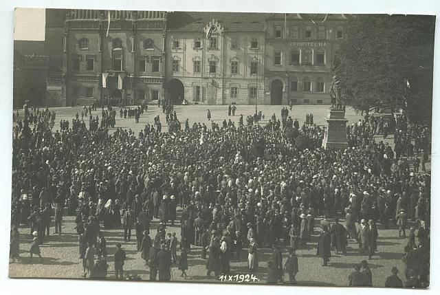 náměstí 11. 10. 1924   tábor