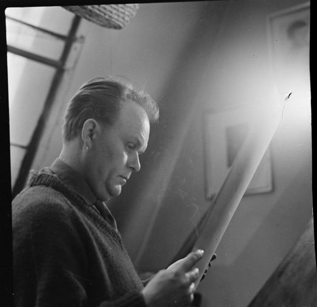 Václav Sivko (1923-1974), český grafik   Václav Sivko,portrét