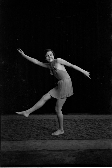 Rhythmic Gymnastics, 1934, with Coach Heda Tlamková