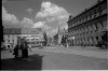 Z Křižíkova náměstí ke Komerční bance za 2. světové války (in Czech), keywords: Tábor, Křižík's square, Třída 9. květ