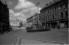 Z Křižíkova náměstí ke Komerční bance za 2. světové války (in Czech), keywords: Tábor, Křižík's square, Třída 9. květ