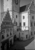 radnice (in Czech), keywords: town hall, Tábor, Žižkovo náměstí