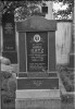 Tábor, Nový židovský hřbitov, Karel Katz starosta Mezimostí (in Czech), keywords: Tábor, hroby, židovský hřbitov