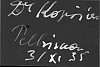 Dr. Kopřiva, Pelhřimov, 3.11.1935 (in Czech), keywords: figure, child, Kopřiva