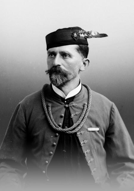Jan Voseček (1851--1936), secretary of župa Žižkova