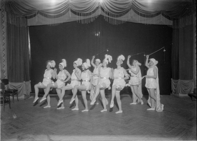 Šibřinky festival 1931.  Theme: Circus From America  Sokol, Šibřinky