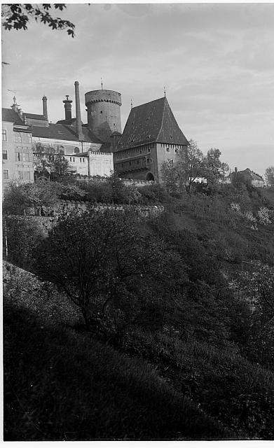 Kotnov ze Sadů (in Czech), keywords: Tábor, Kotnov, castle  Tábor, Kotnov, castle