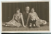 malý Josef Šechtl s otcem, sestrou a Boženkou 26.9.1927 (in Czech), keywords: child