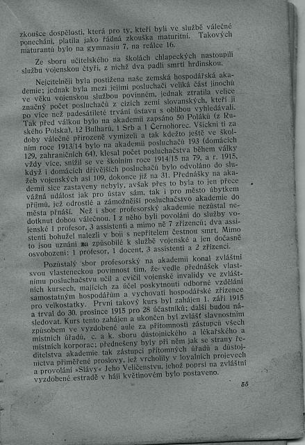 Jak jsme žili v Táboře za válečné doby roku 1914-1915 (in Czech), keywords: book