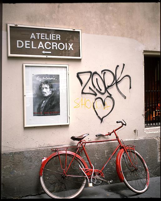 Paříž, ateliér Delacroix (in Czech), keywords: Paříž  Paříž