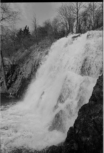 vodopád (in Czech), keywords: waterfall  waterfall