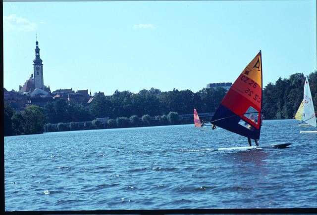 Windsurfing na Jordáně (in Czech), keywords: sport  sport