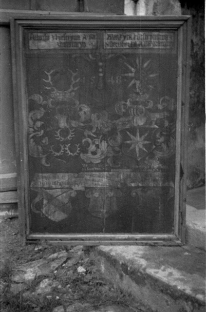 votivní
 obraz Těmínů z Těmic z kostela v Nové vsi u Mladé Vožice   Nová Ves
