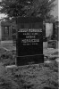 Tábor, Nový židovský hřbitov, Josef Moravec Antonie Moravcová