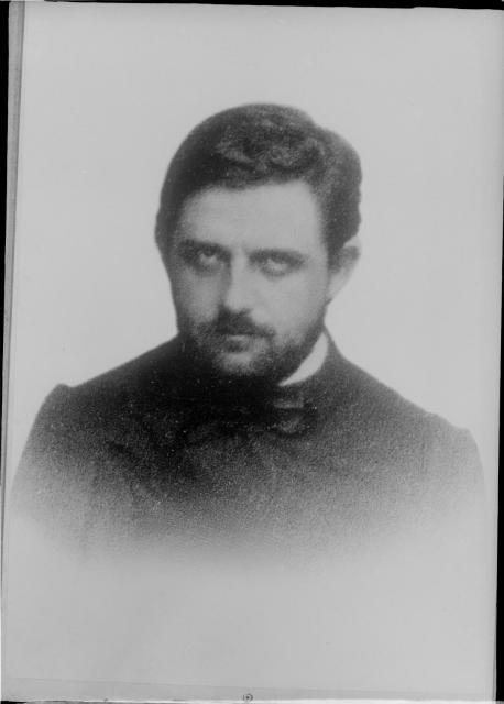 Emanuel Krejčí  Nar. 1829 v Rakovníce, Působil v l. 1863-1865 jako profesor	starosta Hlaholu 186... postava,portréty,Hlahol,Krejčí,Rakovník