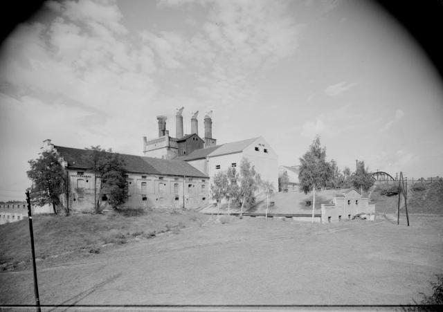 Sladovna 29.9.1948   Tábor,sladovna,průmysl,továrna