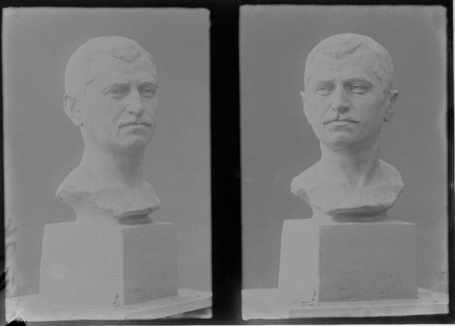 Model busty Josefa Šechtla od J. V. Duška   J.V.Dušek, Šechtl,socha