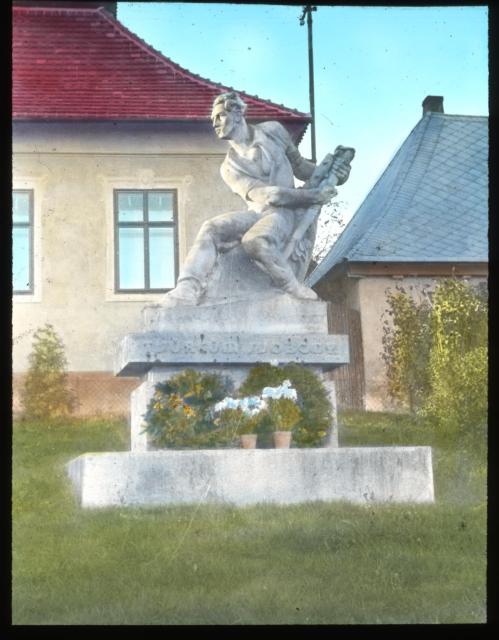 Jistebnice: Duškův pomník Osvoboditelů Tvůrcům Svobody  Jistebnice,dušek,pomník
