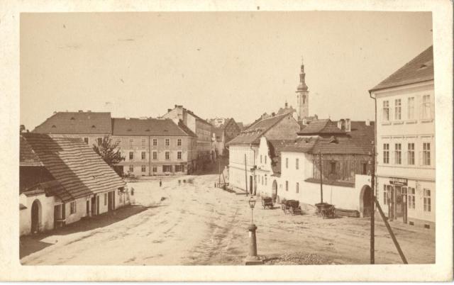 Křižíkovo náměstí před rokem 1882   Tábor
