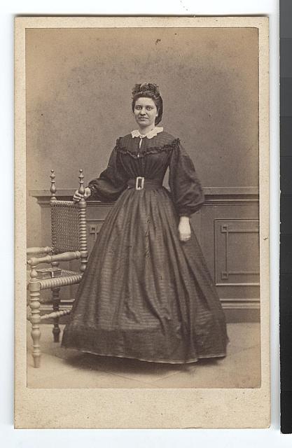 první žena Ignáce Lexová   portrét,vizitka