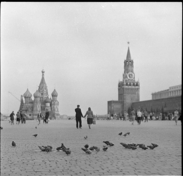 Na rudém náměstí v Moskvě   Rusko,Moskva,Москва́