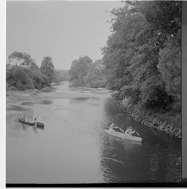 vodáci   Lužnice,řeka,vodák,kanoe
