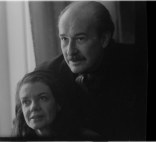 Jiří Voskovec s manželkou   USA