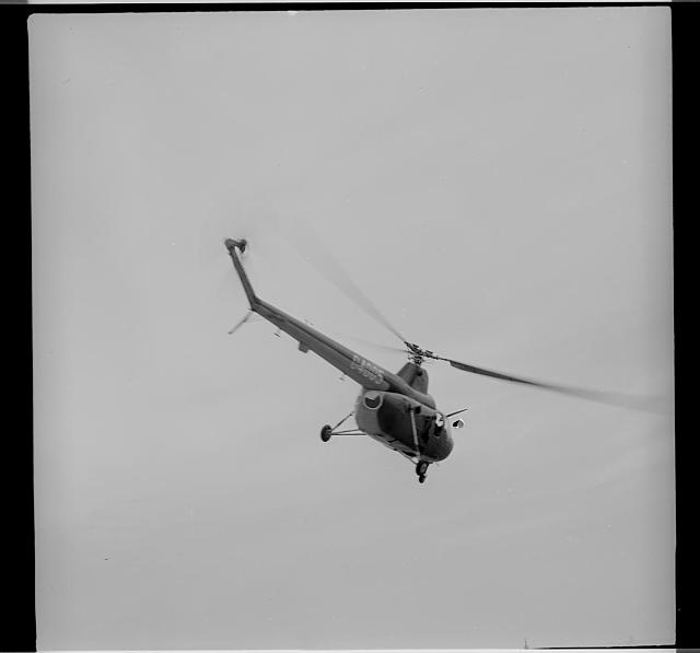 Helikoptéra   letecký snímek